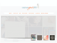 Tablet Screenshot of captureyour365.com